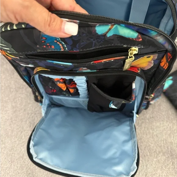 Jujube Butterfly Print Backpack - Picture 6 of 16